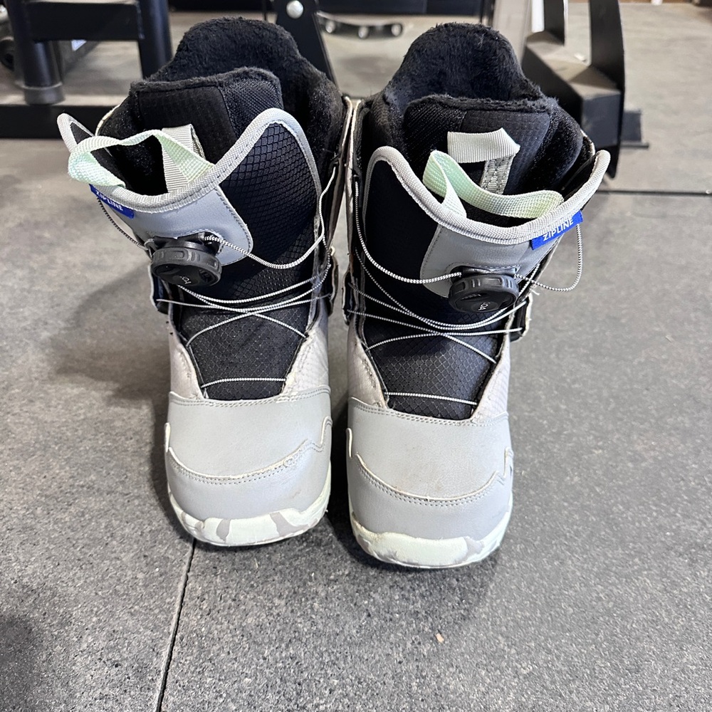 Burton Kids Black and Gray Snow Boots
